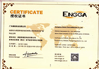 OEM Certificate of ENGGA Alternator